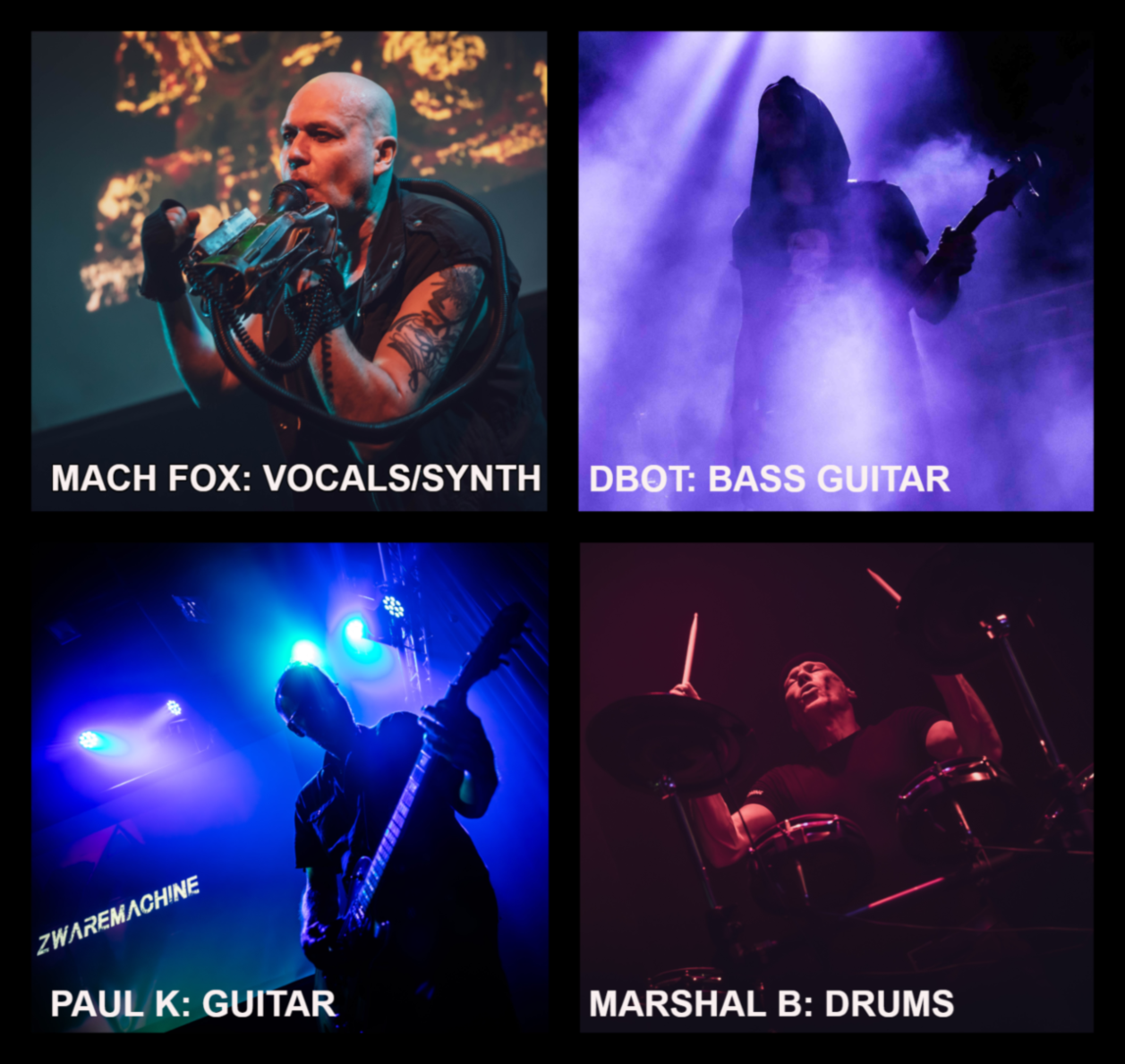 Zwaremachine Full Band Picture